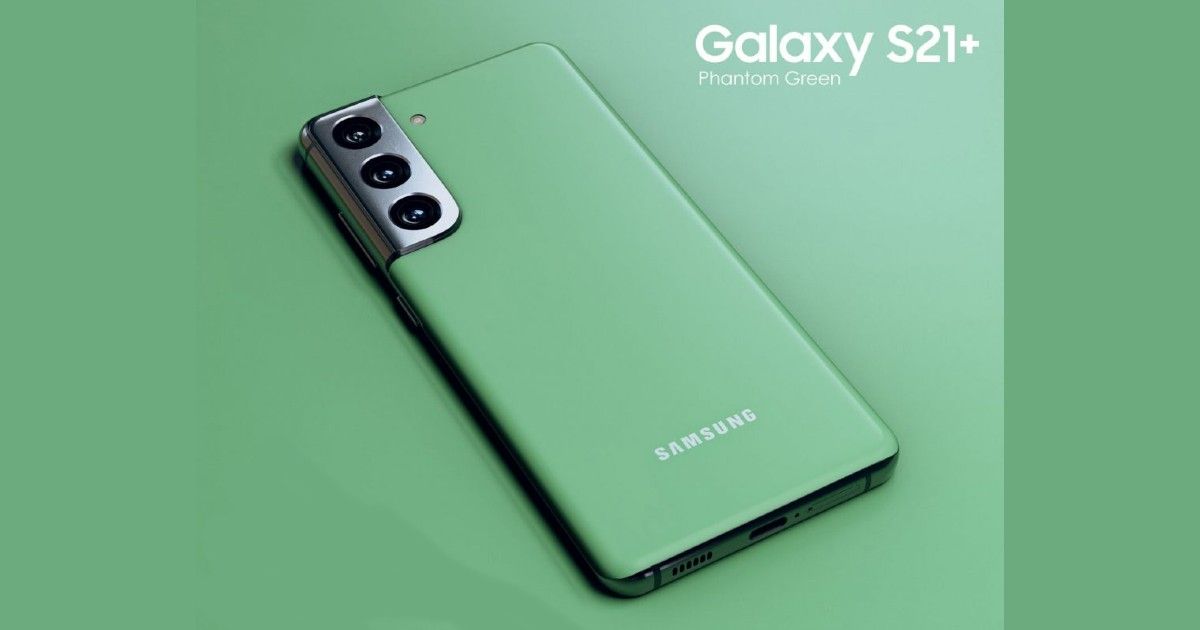 La variante de color verde fantasma no anunciada del Samsung Galaxy S21 + aparece en Australia ...