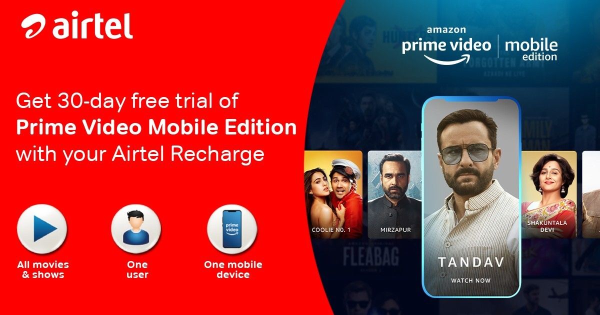 Amazon Prime Video Mobile Edition debuta en India, lanzándose a ...