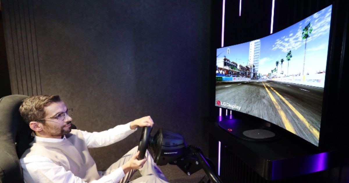 LG exhibirá una enorme pantalla OLED flexible de 48 pulgadas en el CES ...