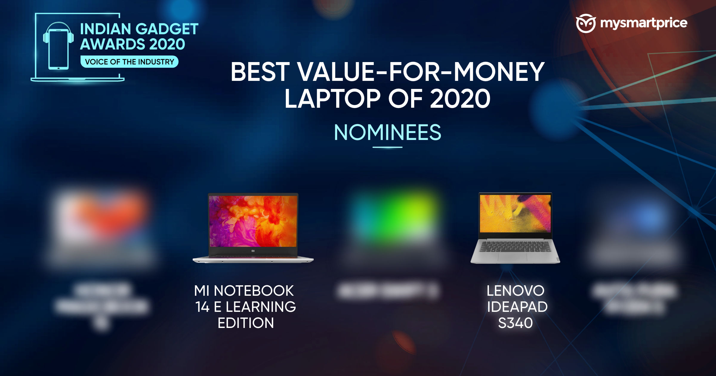 Mejor computadora portátil con mejor relación calidad-precio de 2020 - Nominados a los Indian Gadget Awards 2020: ...