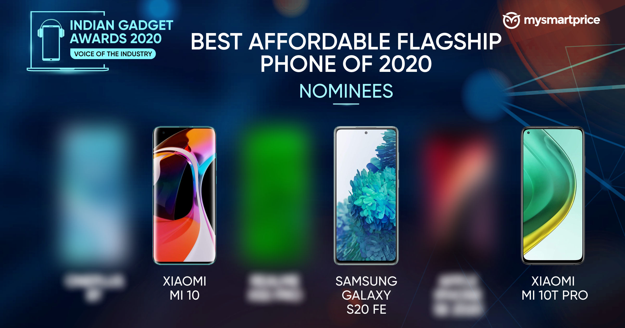 Mejor teléfono insignia asequible de 2020 - Premios Indian Gadget 2020 ...