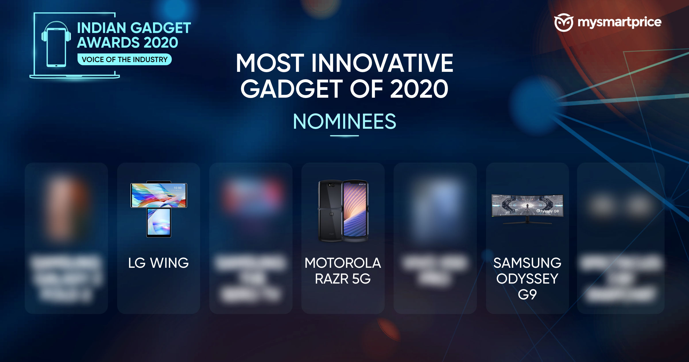 El gadget más innovador de 2020 - Nominados a los Indian Gadget Awards 2020: ...