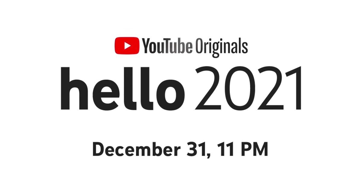 Celebre la víspera de Año Nuevo con Google prácticamente en YouTube