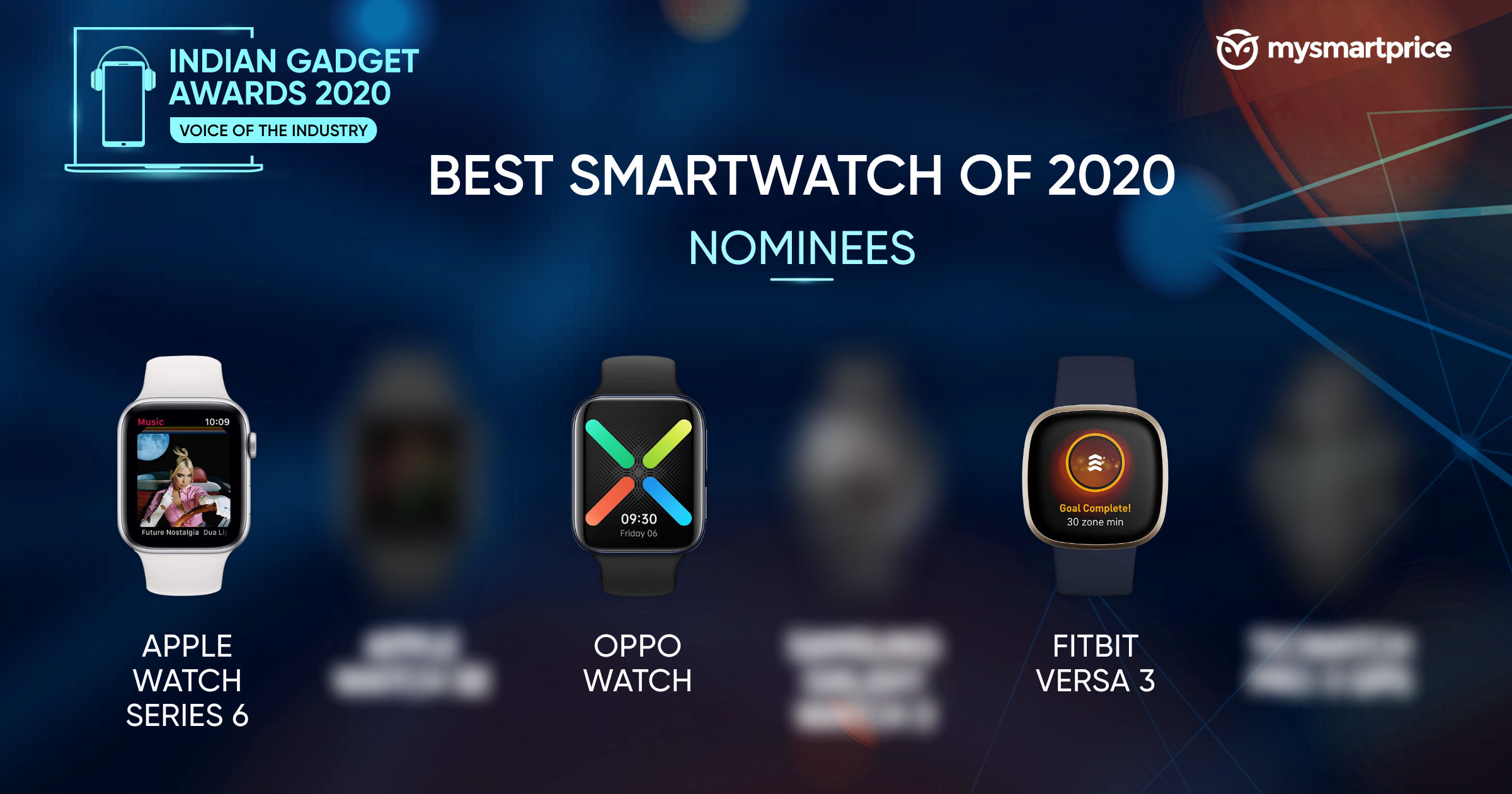 Mejor Smartwatch de 2020 - Nominados a los Indian Gadget Awards 2020: Apple ...