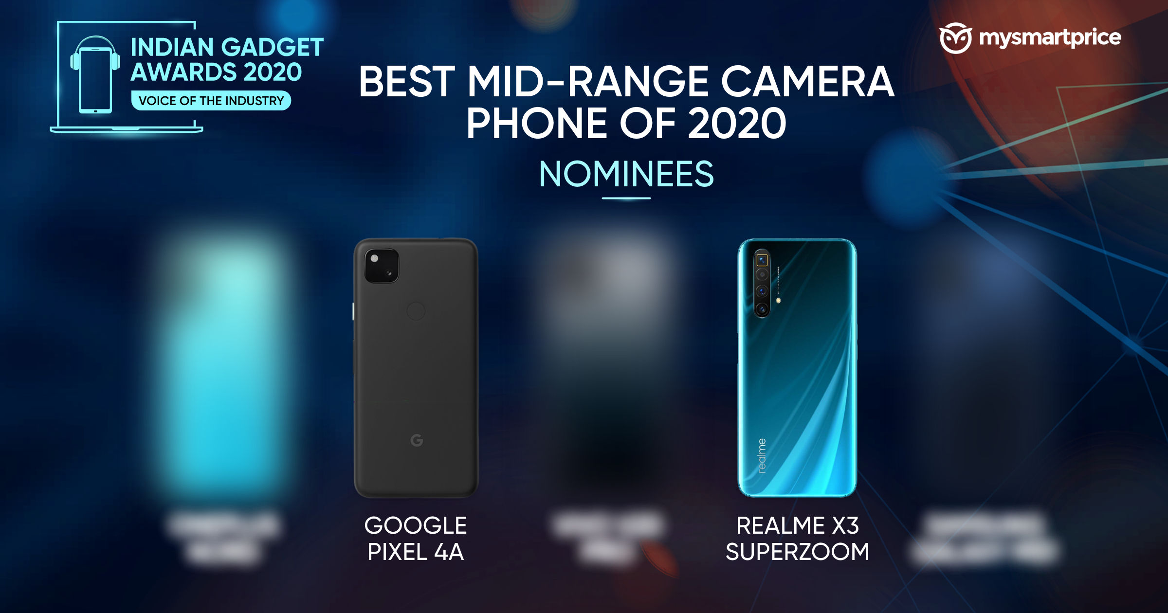 Mejor teléfono con cámara de gama media de 2020 - Premios Indian Gadget 2020 ...