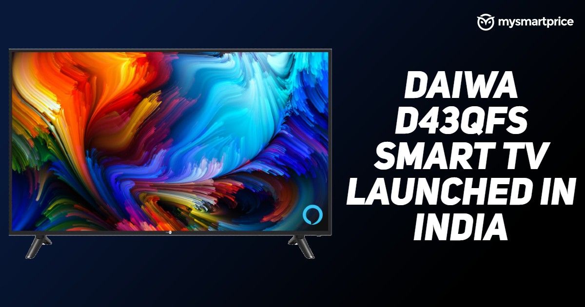 Daiwa D43QFS Smart TV con pantalla Full HD de 43 pulgadas, Alexa incorporada ...