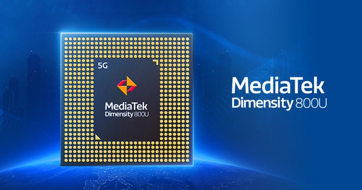 MediaTek Dimensity 800U 5G Chipset lanzado en India, primer teléfono inteligente 5G ...