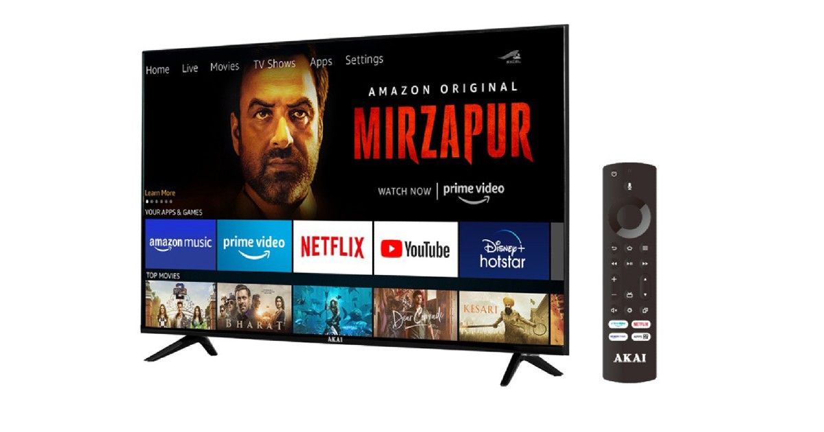 Smart TV Akai Amazon Fire TV Edition con control remoto habilitado para Alexa ...