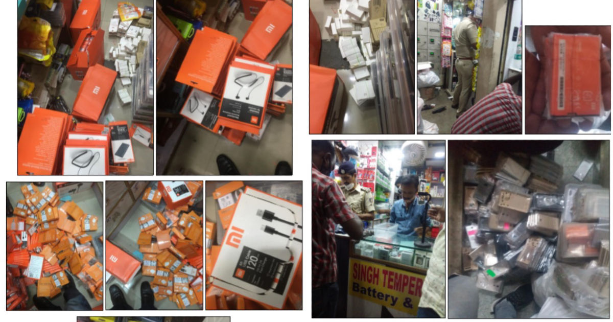 Mi India incauta productos falsificados por valor de Rs 33,33 Lakhs de proveedores ...
