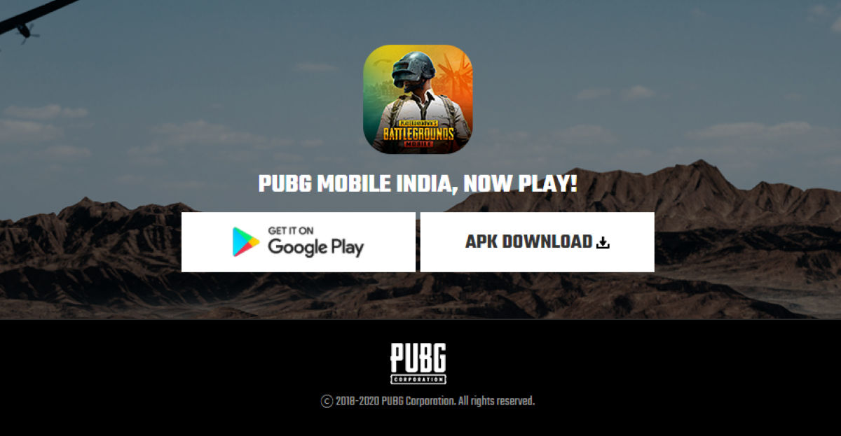 El enlace de descarga de PUBG Mobile India APK aparece brevemente en el sitio oficial ...