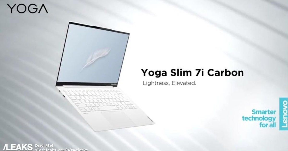 Lenovo Yoga Slim 7i Carbon con Intel Core i7 de 11.a generación ...