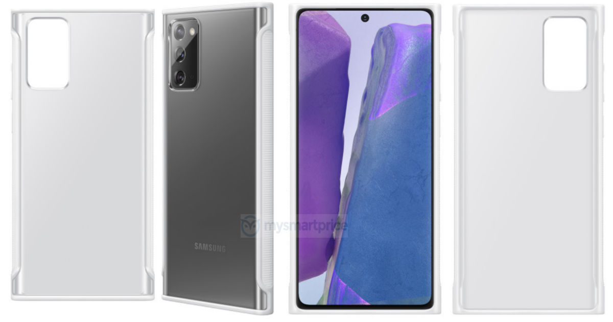 [Exclusive] Samsung Galaxy Note 20 Clear Cover se filtró antes de Galaxy ...