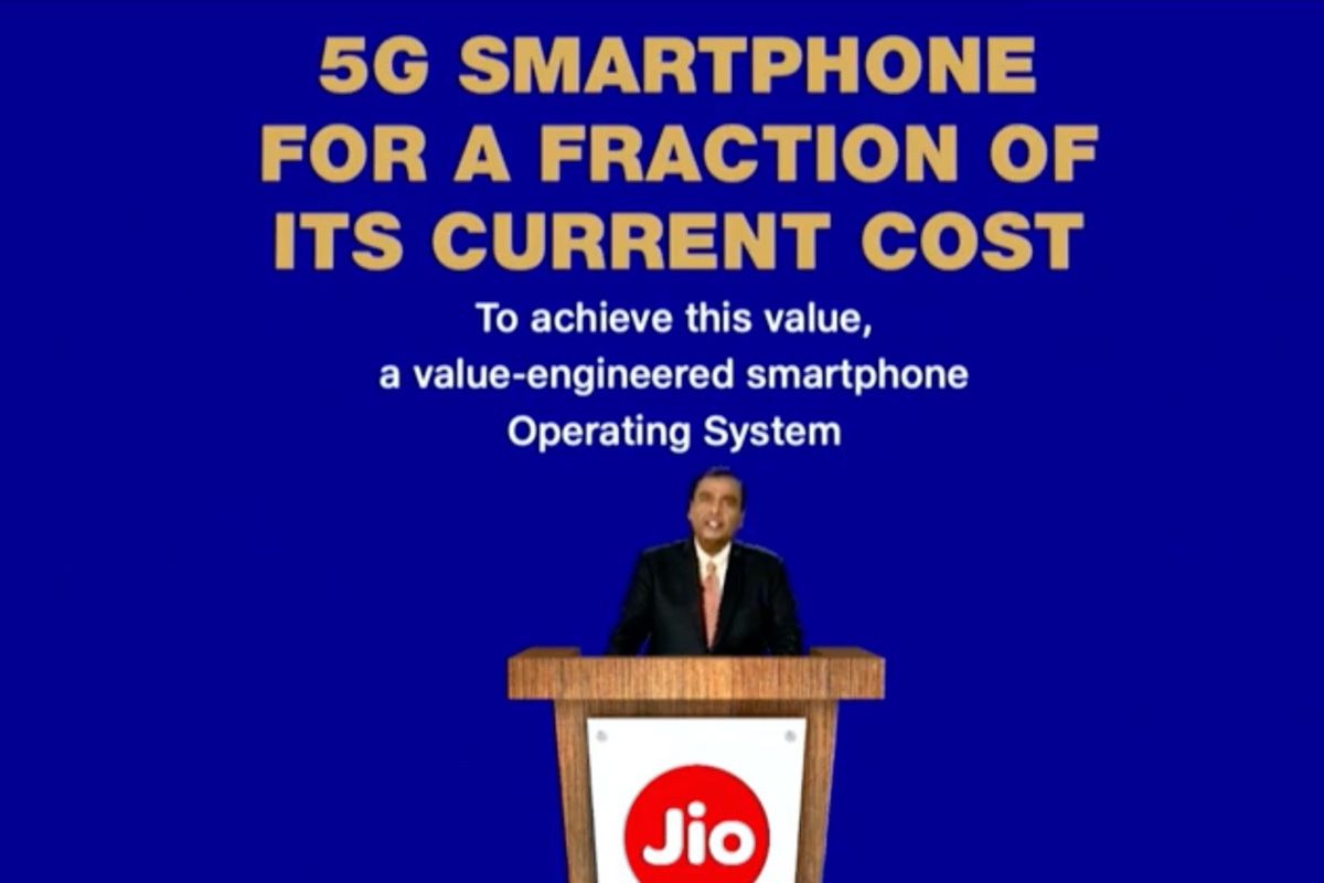 Jio Phone 5G con sistema operativo Android, precio más barato próximamente: Mukesh ...