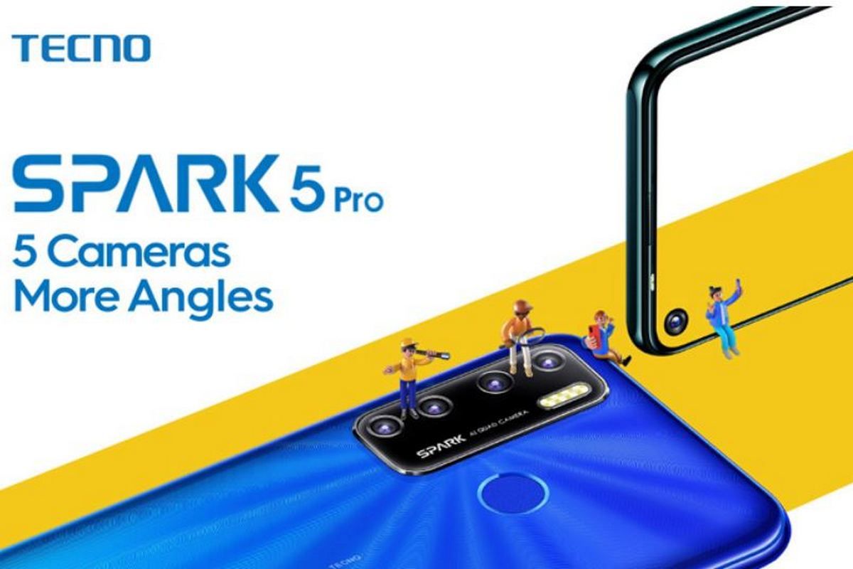 Tecno Spark 5 Pro con batería de 5000 mAh, pantalla perforada para lanzar …