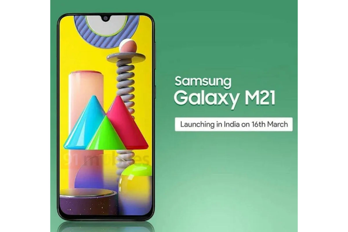 Samsung Galaxy M21 Teaser Poster Leaks Design, 16 de marzo Lanzamiento en India ...
