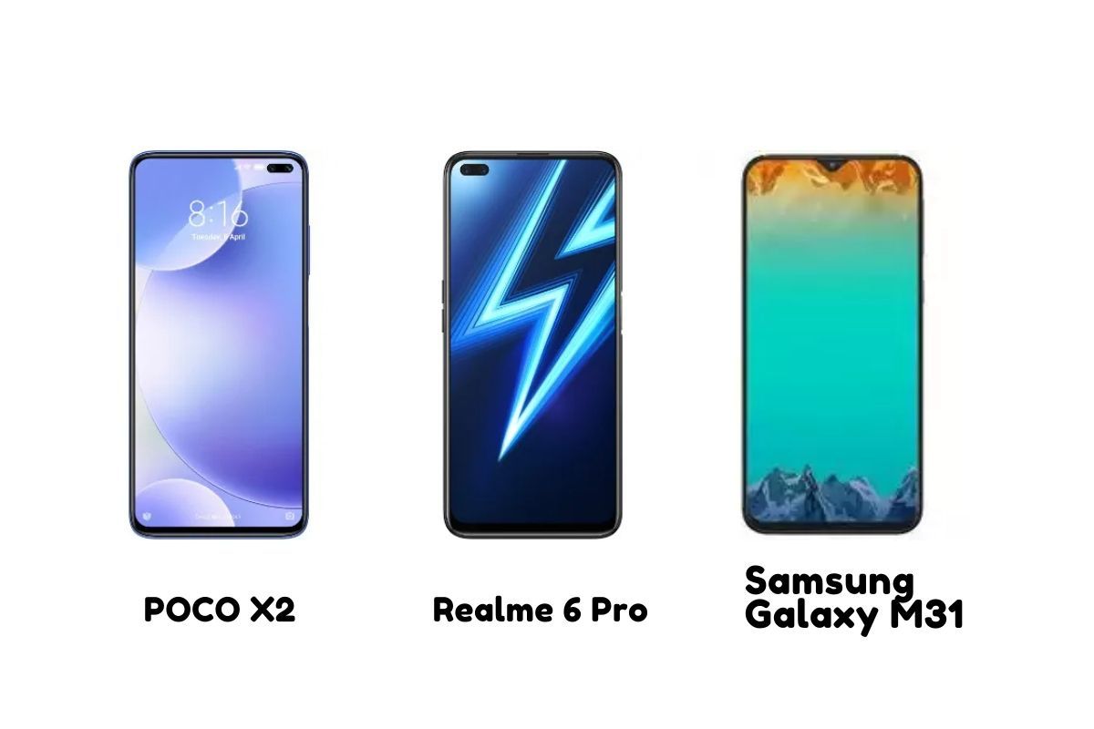 Realme 6 Pro vs POCO X2 vs Samsung Galaxy M31: Precio ...