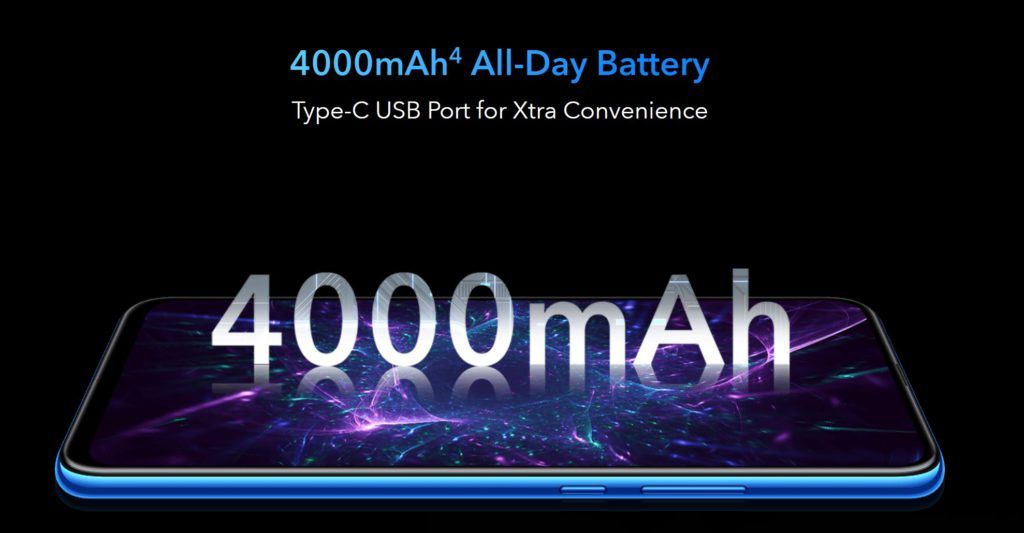 HONOR 9X 4000mAh Batterij USB C Opladen
