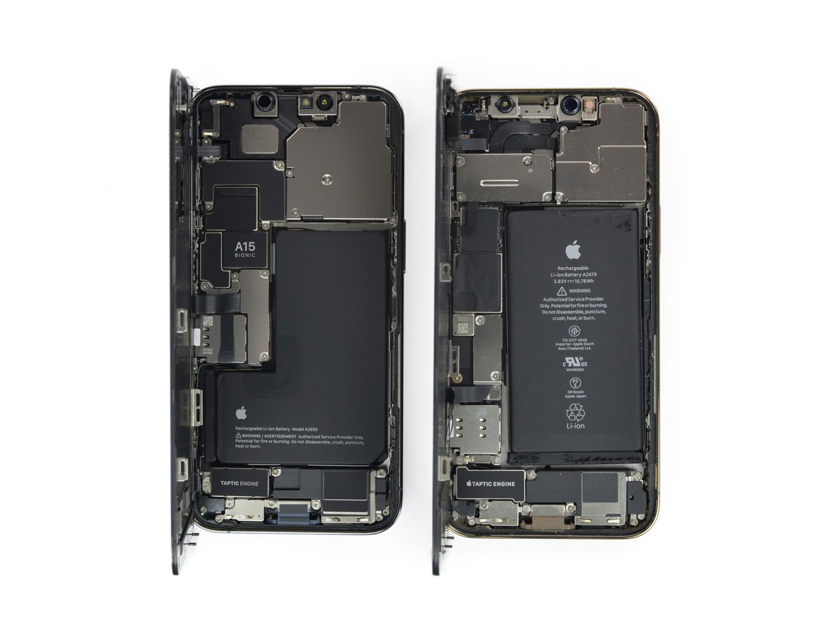 Desmontaje de iPhone 13 Pro y iPhone 13 Pro Max
