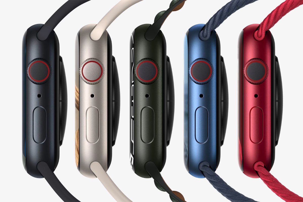 Apple Watch Series 7 colores