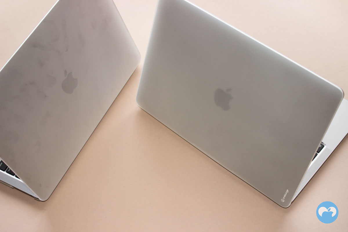 Vergelijking van MacBook-overlays: oneLounge 1Thin en iLoungeMax Soft Touch