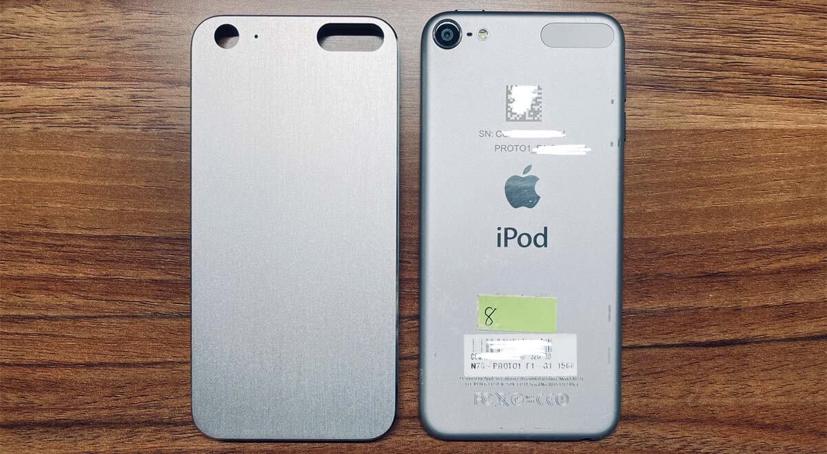 Fotos de un prototipo inusual de iPod touch 5 aparecieron en la red  