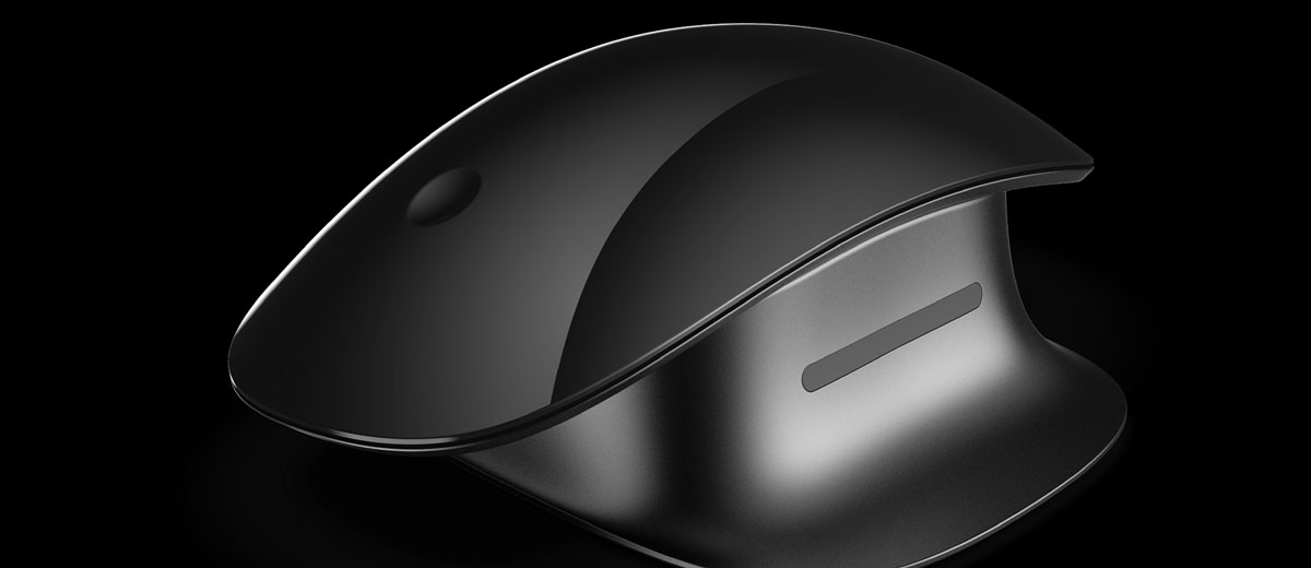 Concepto de ratón Apple Pro