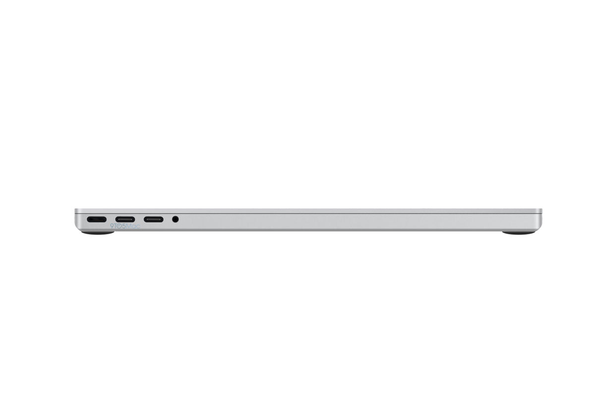 Planos filtrados de MacBook Pro (2021): sin Touch Bar, MagSafe y lector de tarjetas