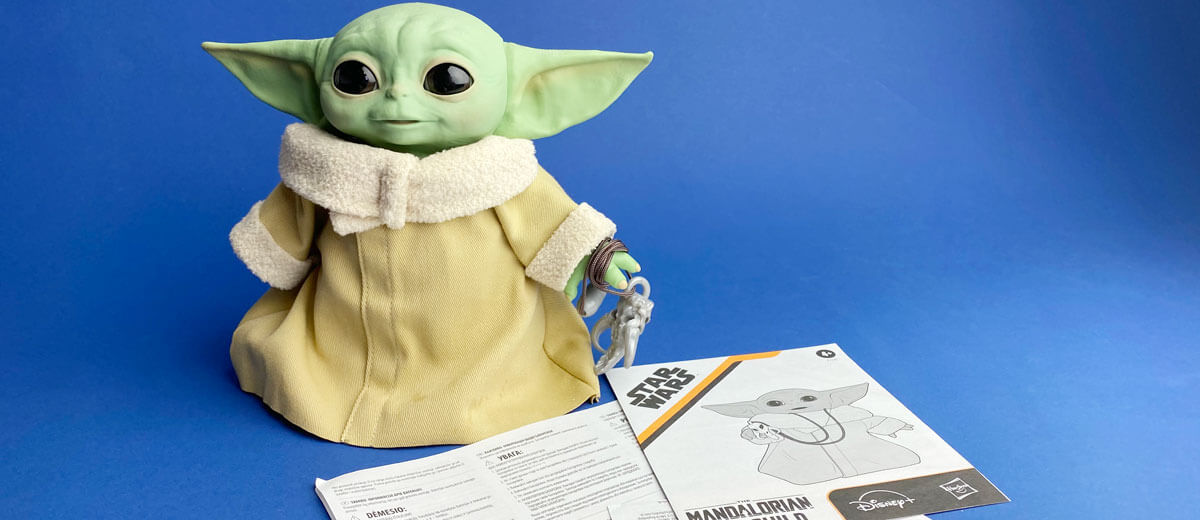 Revisión del juguete bebé Grogu Yoda Hasbro 