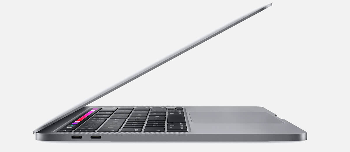 MacBook Air (2020, M1) vs. MacBook Pro 13 Spec vergelijking 