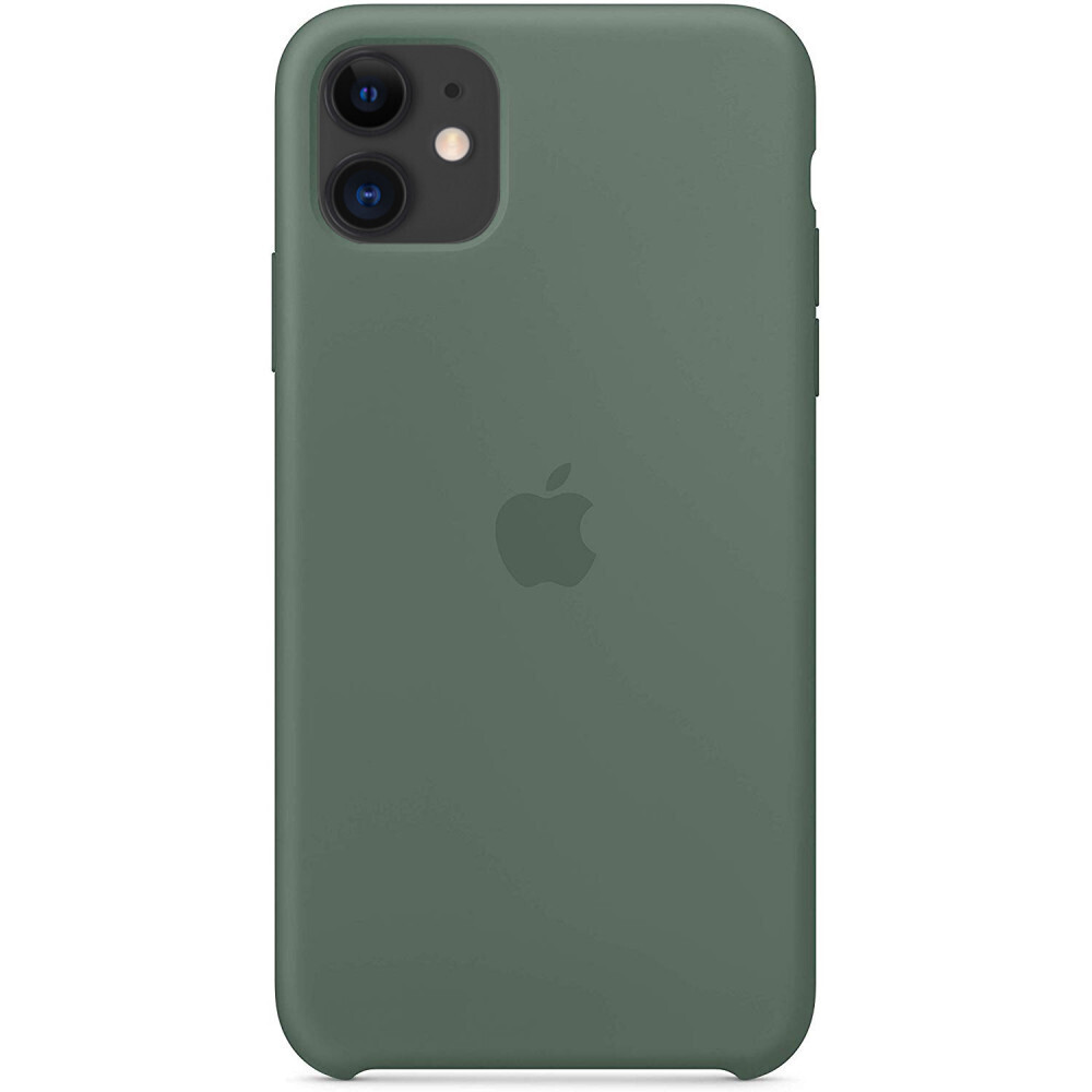 Funda de silicona OneLounge Verde pino para iPhone 11 OEM
