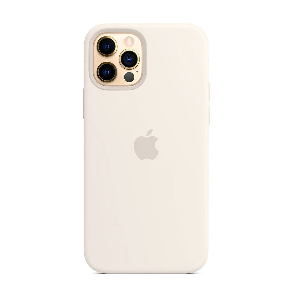 Funda de silicona Apple Funda de silicona MagSafe White (MHL53) para iPhone 12 | 12 Pro