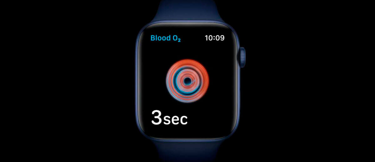 Cómo funciona la medición de oxígeno en sangre en el Apple Watch 6 y para qué sirve