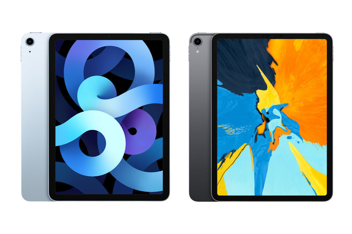 Comparación de iPad Air 4 (2020) vs iPad Pro 11 (2018): ¿cuál debería ...