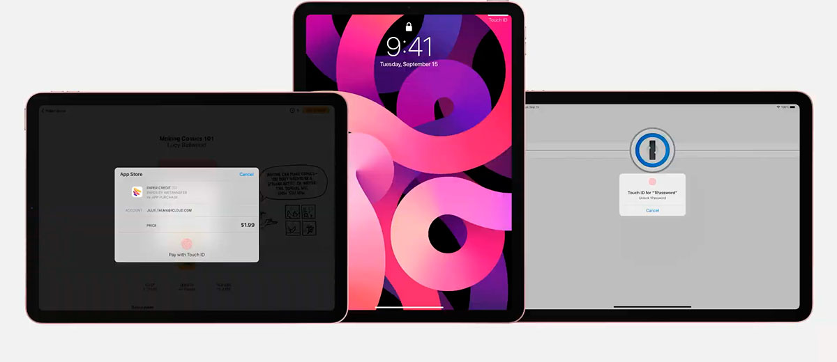 FOTO'S - Apple presenteert de nieuwe iPad Air 4 (2020)