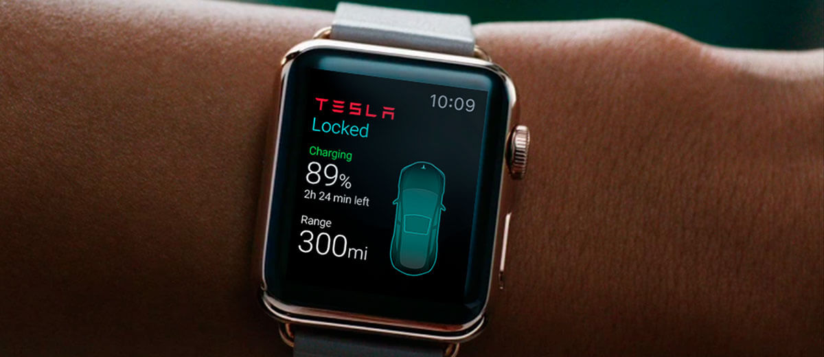 Apple deshabilitará la aplicación Tesla en Apple Watch