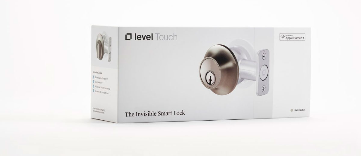 Level introdujo una nueva cerradura inteligente Level Touch con soporte HomeKit
