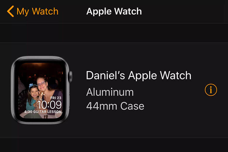 iPhone no ve Apple Watch