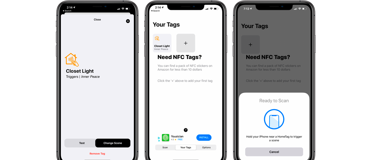 Las mejores ideas para etiquetas NFC en Apple HomeKit