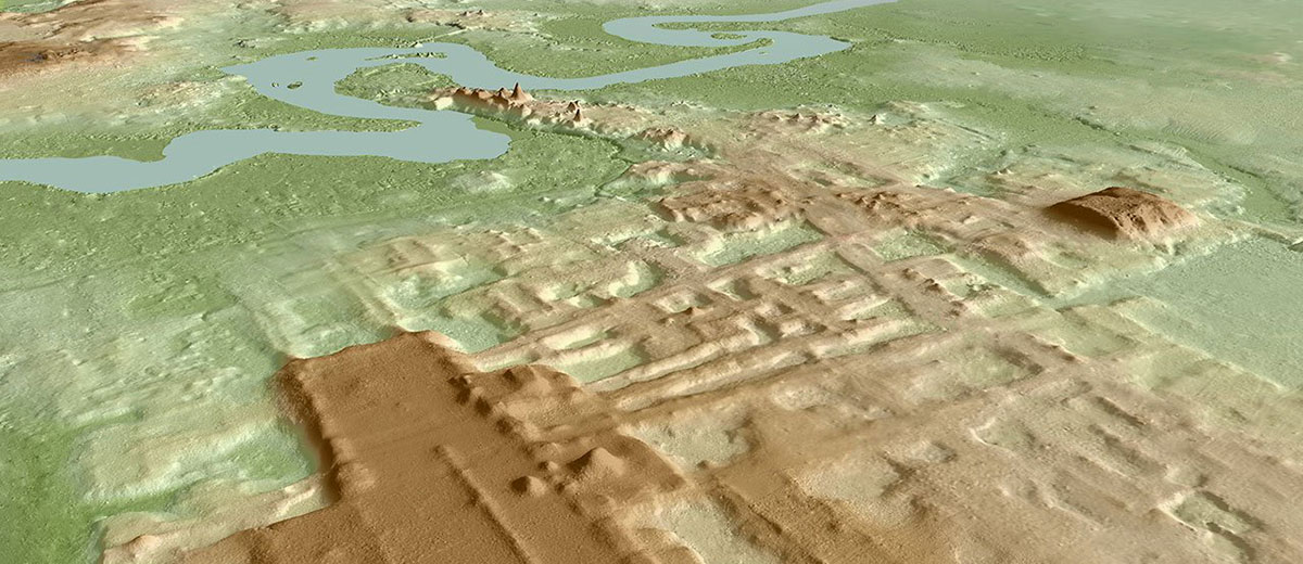 Archeologen ontdekken de verloren Maya-stad met een LiDAR-scanner