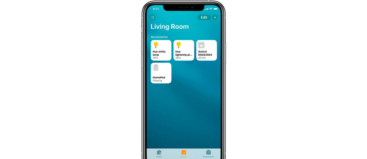 Cómo organizar los dispositivos Apple Homekit por habitación y zona