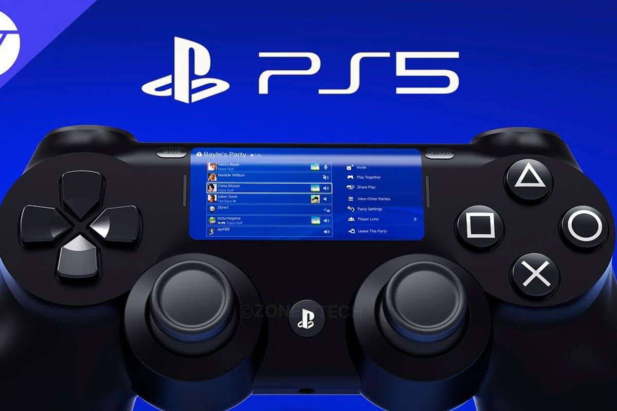 Контроллеры в PlayStation 5 могут получить съемный экран