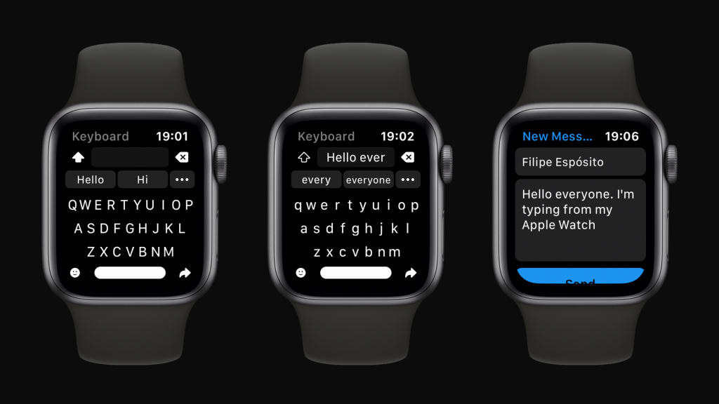Shift Keyboard ha desarrollado una nueva tecnología de entrada para el Apple Watch