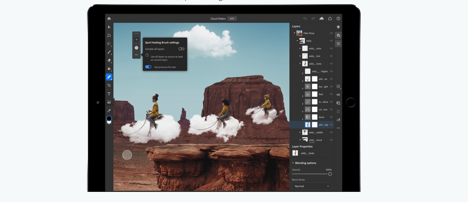 Adobe Photoshop is nu beschikbaar voor iPad