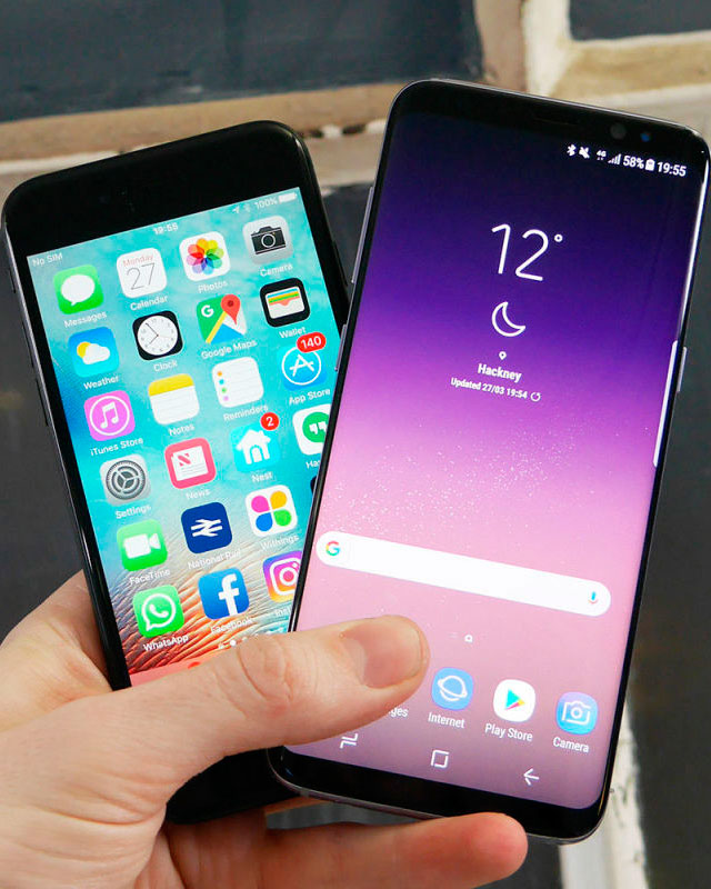 Детальное сравнение Samsung Galaxy S8 и iPhone 7