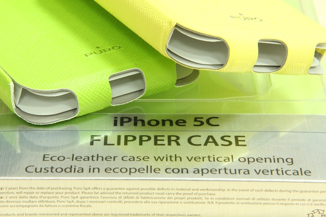 Carcasa Puro Flipper para iPhone 5C
