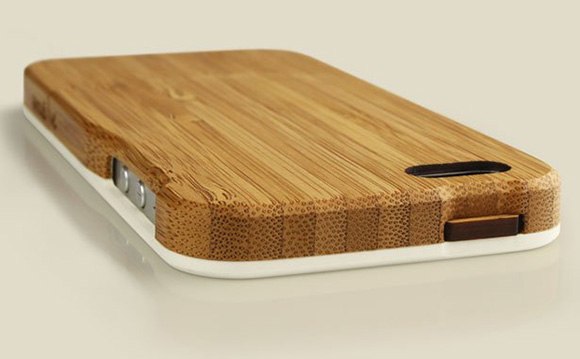 caso de bambú iphone 5