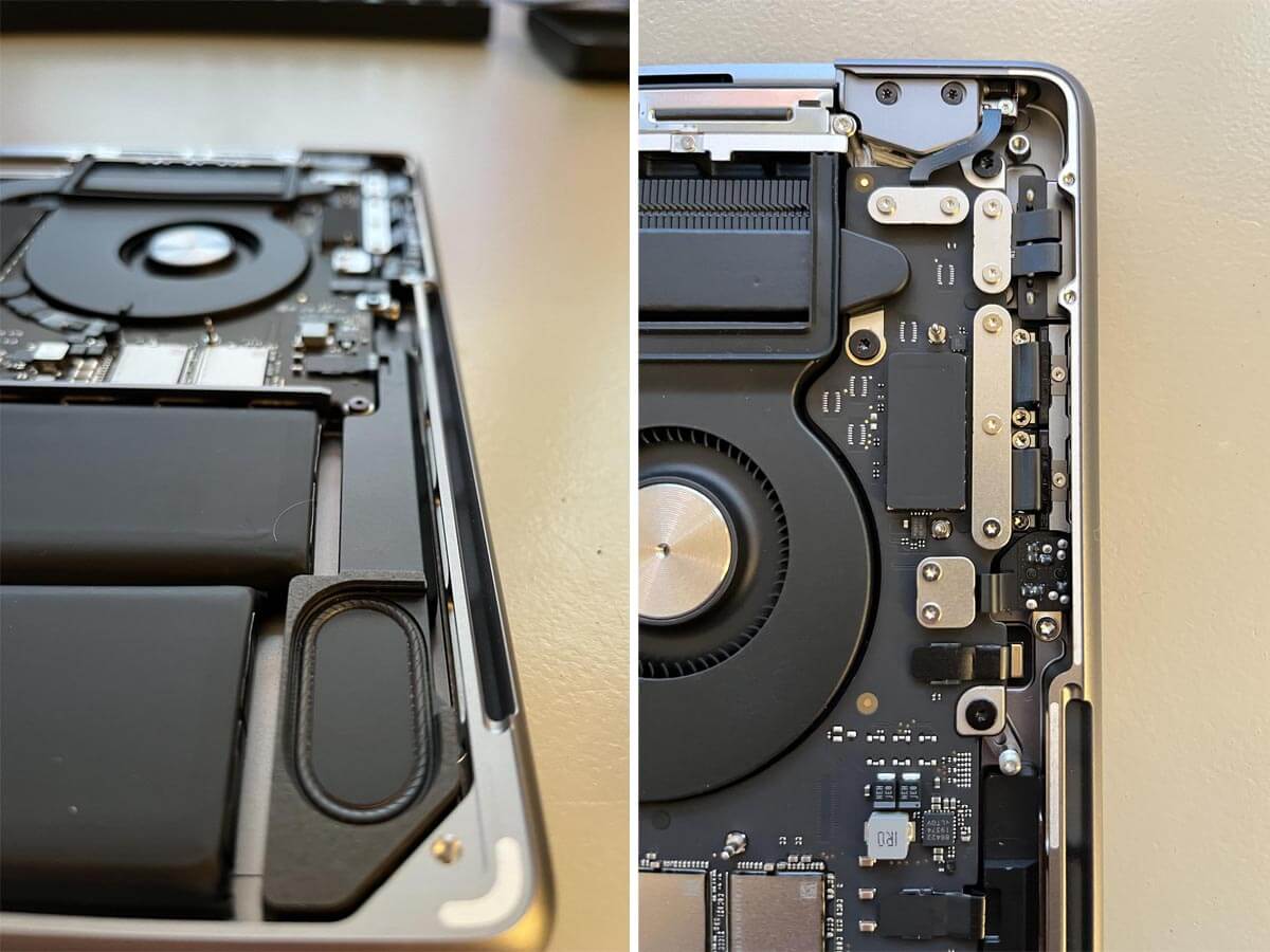 Desmontaje de MacBook Pro 2021