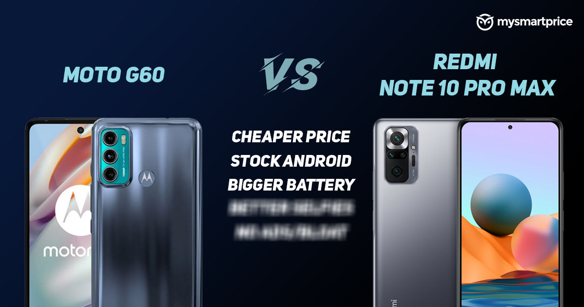 6 razones por las que Moto G60 es mejor que Redmi Note 10 ...