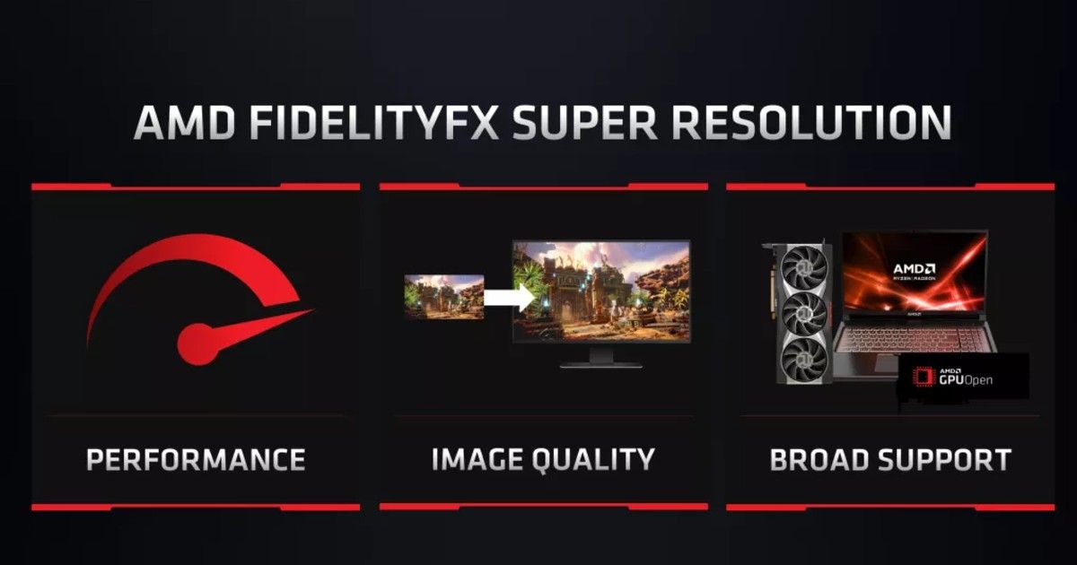 AMD lanza FidelityFX Super Resolution para enfrentarse al DLSS de Nvidia;  Caída de Dios ...