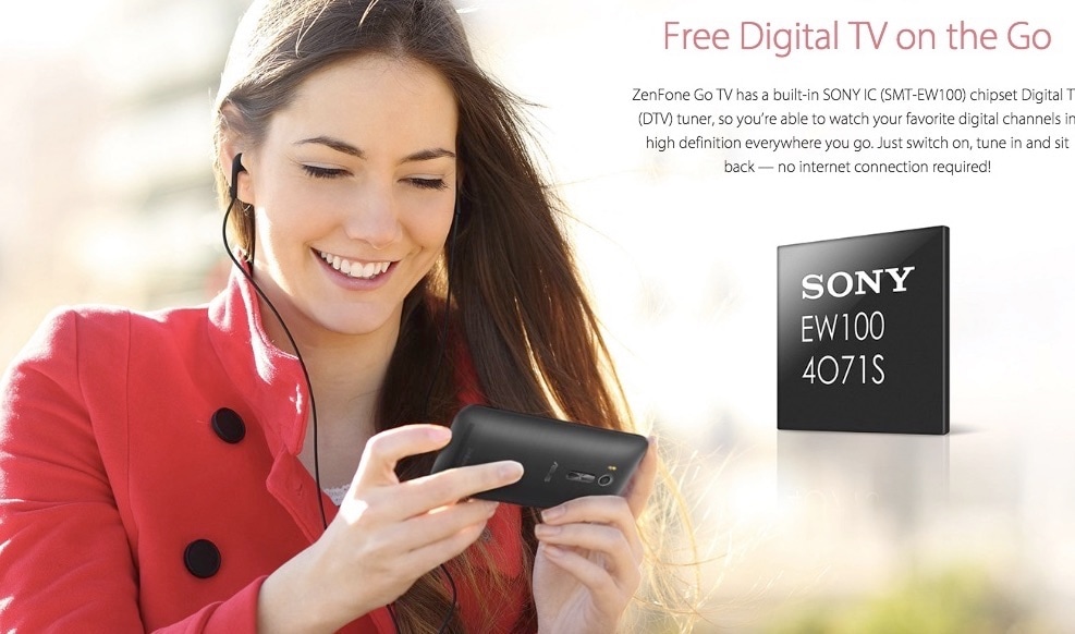 ASUS ZenFone Go TV es un nuevo teléfono inteligente cuyo nombre ya lo dice todo (o casi)